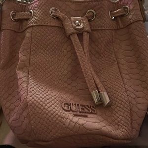 Guess purse in pink